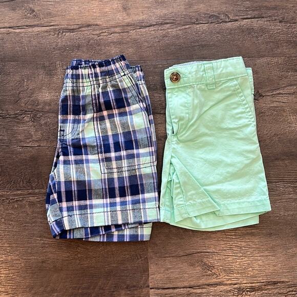 Carter’s BUNDLE (2) 3T Boy Chino Shorts - Picture 1 of 10